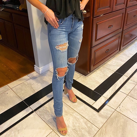 Carmar Denim - CARMAR LF distressed skinny jeans size 25